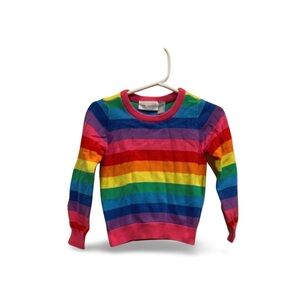 The Children’s Place Rainbow Striped Sweater • Size 2T • Cozy Knit